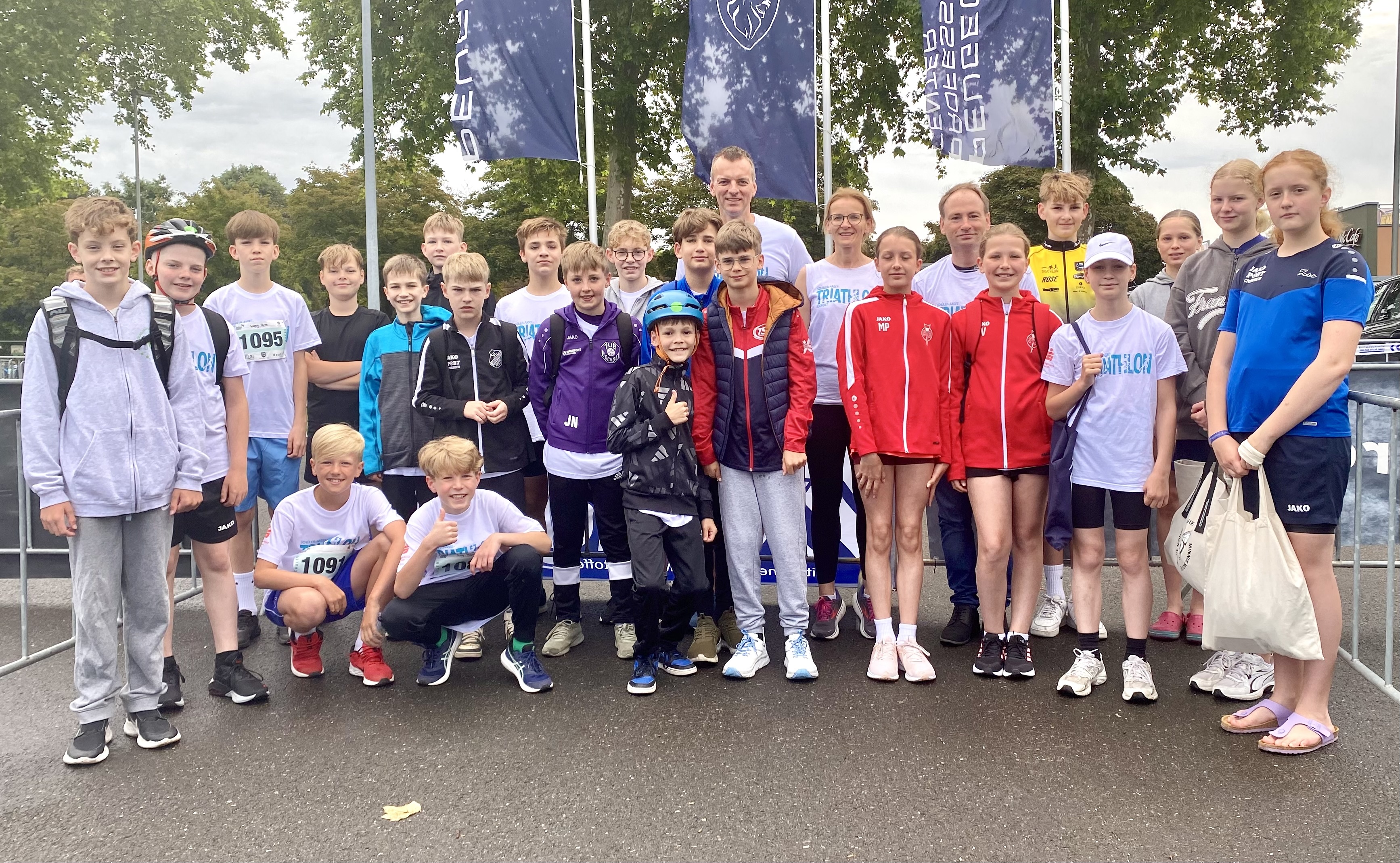 Nachrichtenbild: Erfolgreicher Aa-See-Triathlon – Unsere Schülerinnen und Schüler ganz vorne mit dabei!