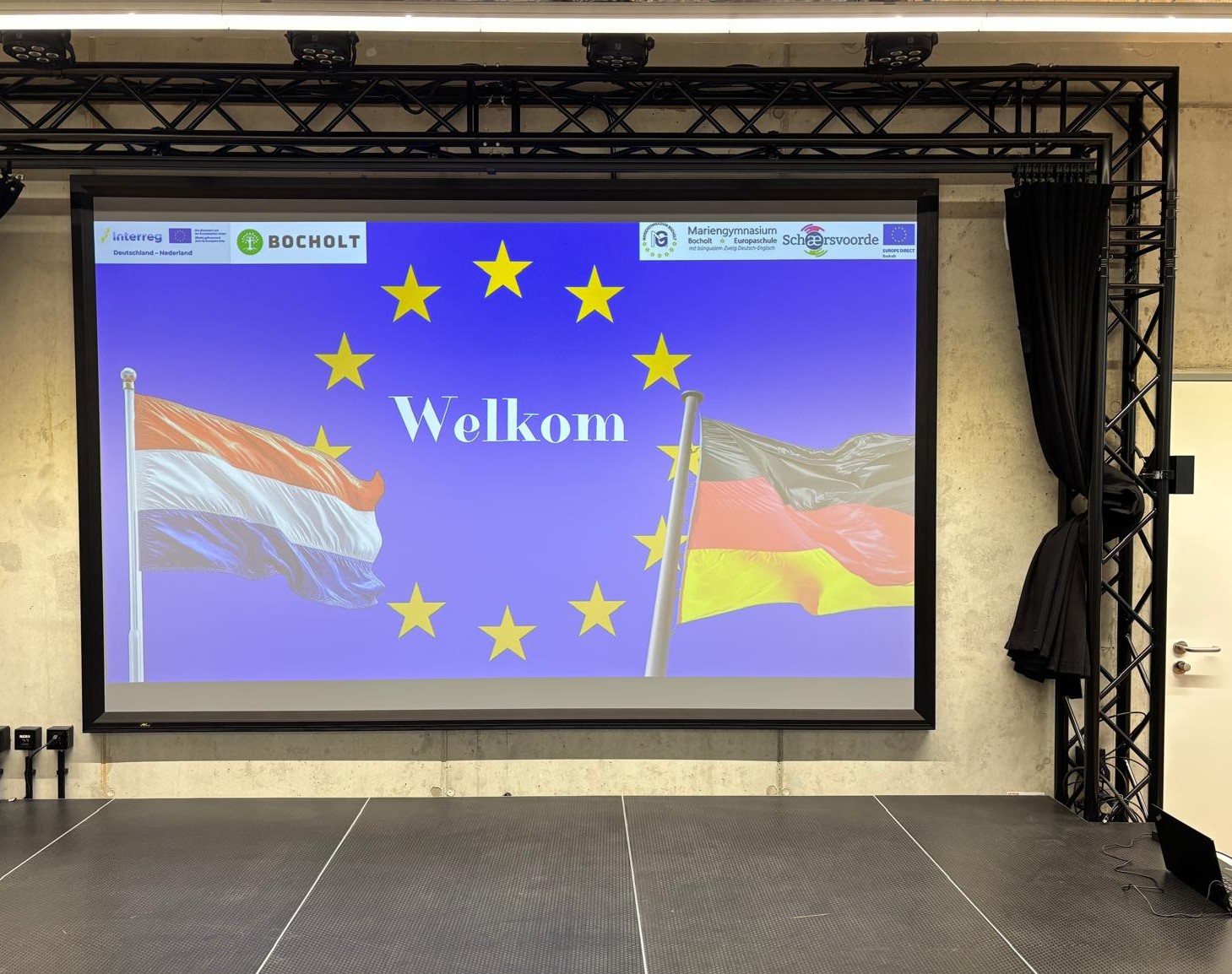 Nachrichtenbild: Europäischer Austausch zwischen dem Mariengymnasium Bocholt und der Schaersvoorde Aalten