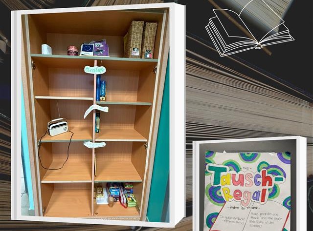 Nachrichtenbild: Neuer Bücherschrank im Kiosk!