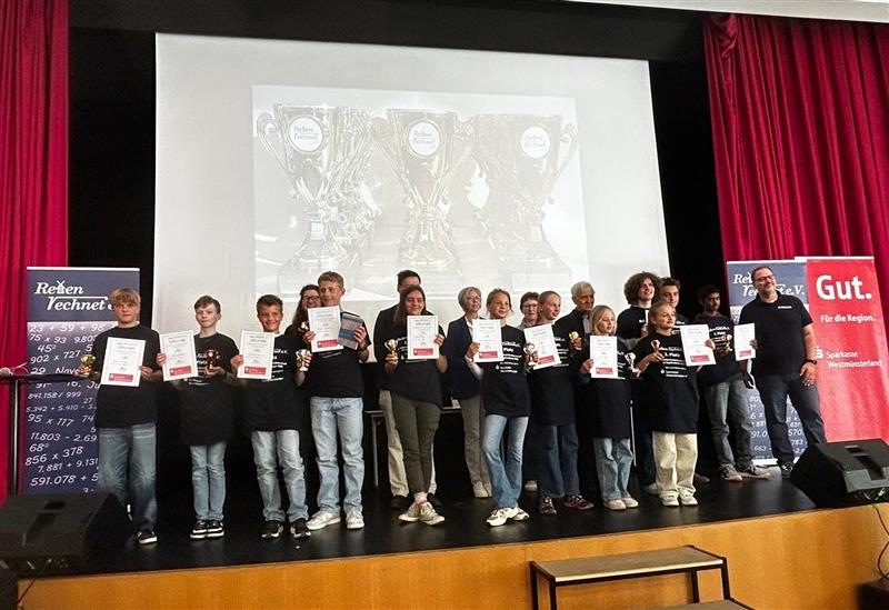 Nachrichtenbild: Münsterlandmeisterschaft im Kopfrechnen