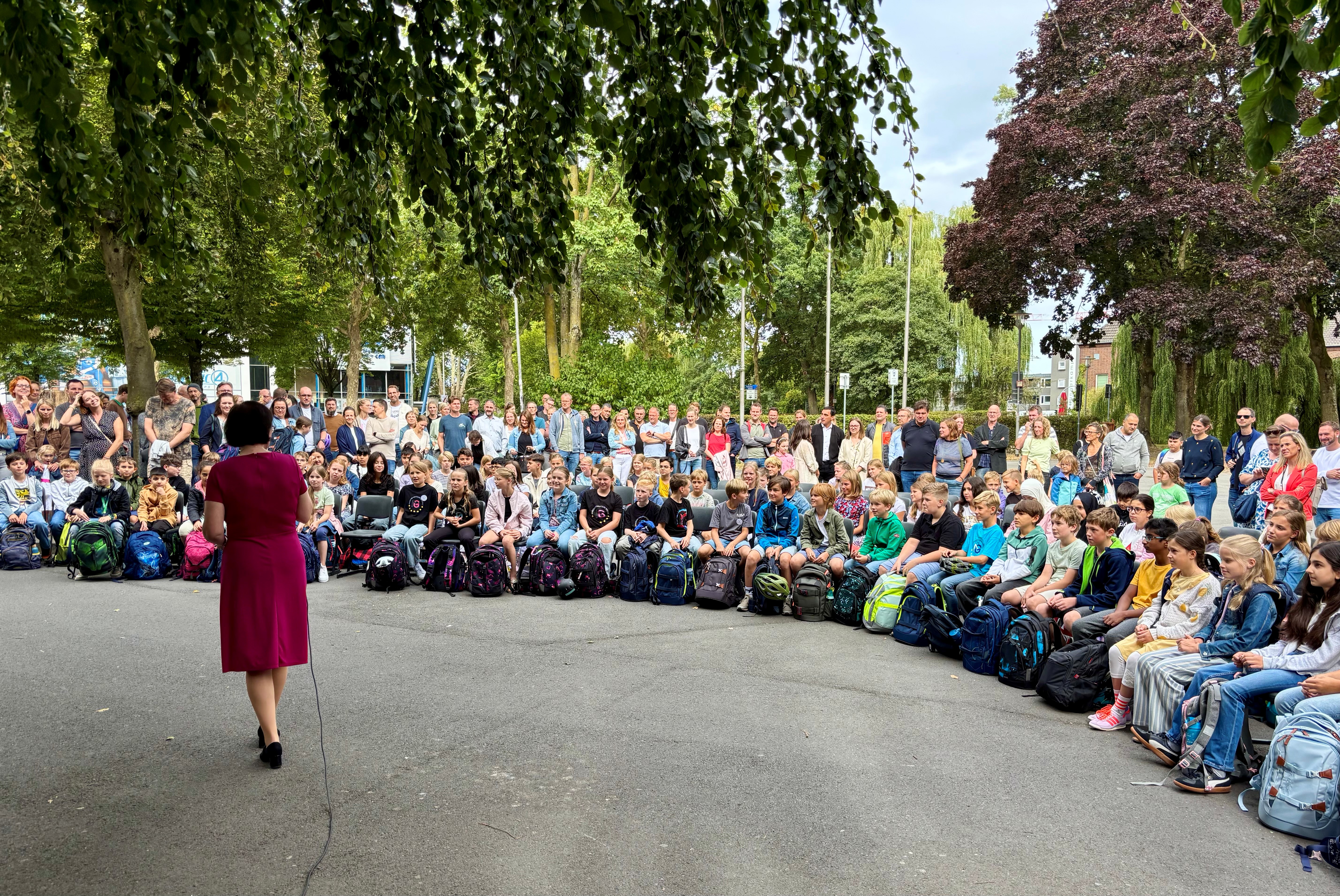 Nachrichtenbild: Jetzt geht´s rund am Mariengymnasium...