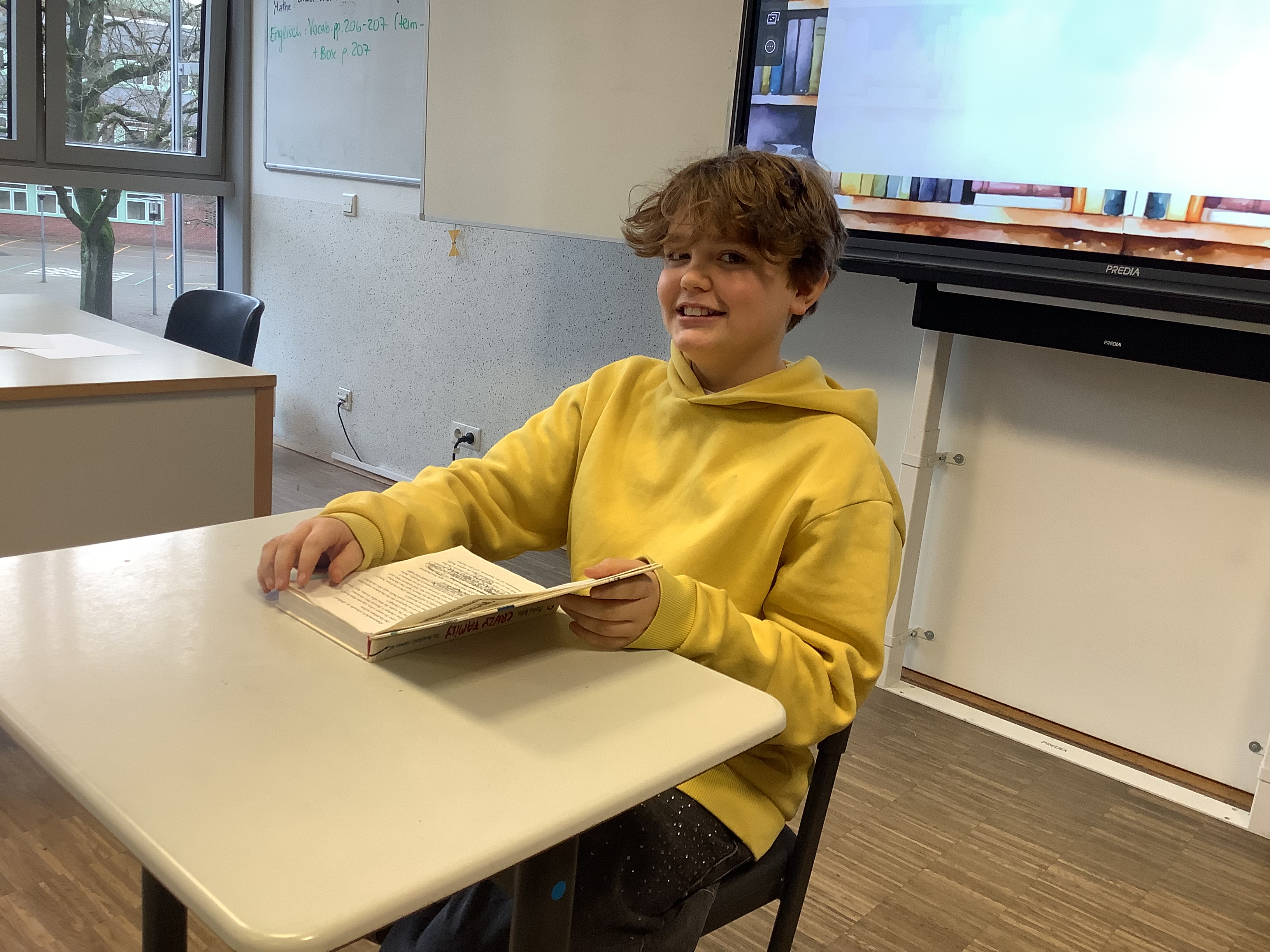 Nachrichtenbild: Vorlesewettbewerb der 6. Klassen