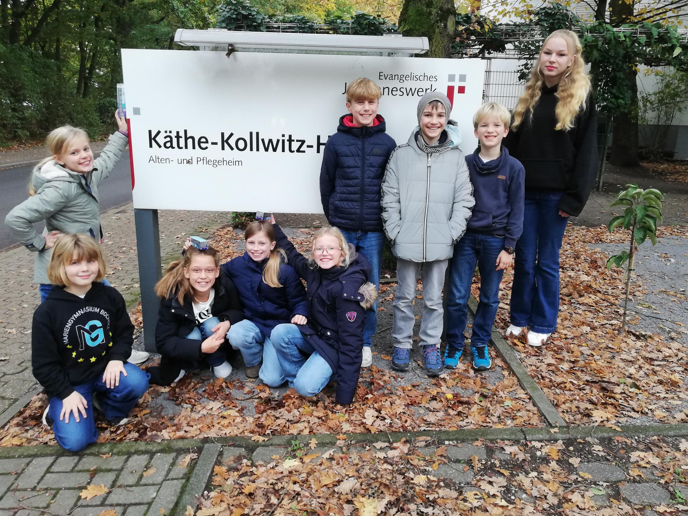 Nachrichtenbild: Ehrenamts-AG besucht Käthe-Kollwitz-Haus