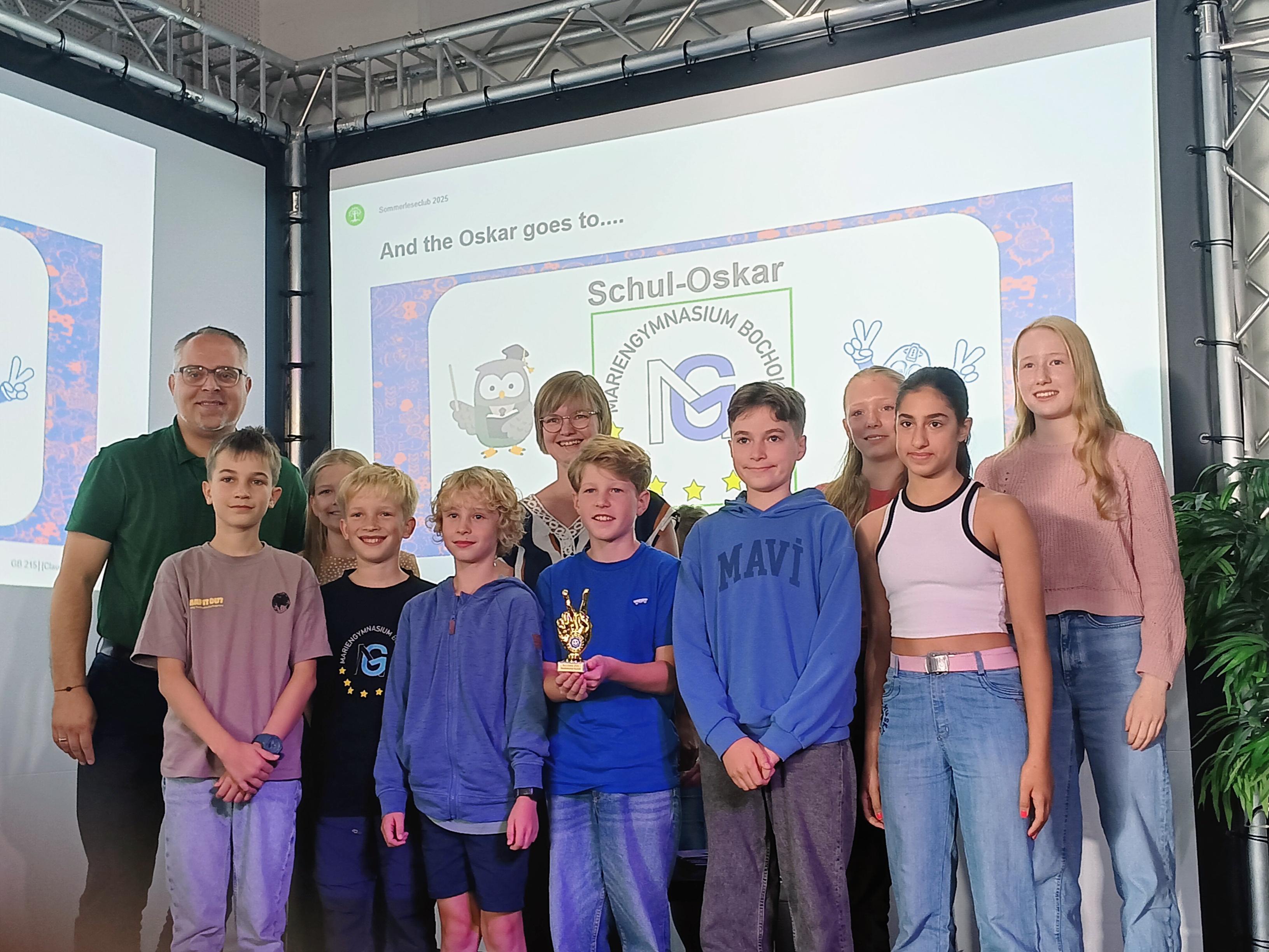 Nachrichtenbild: Zweiter Schuloskar für das Mariengymnasium!