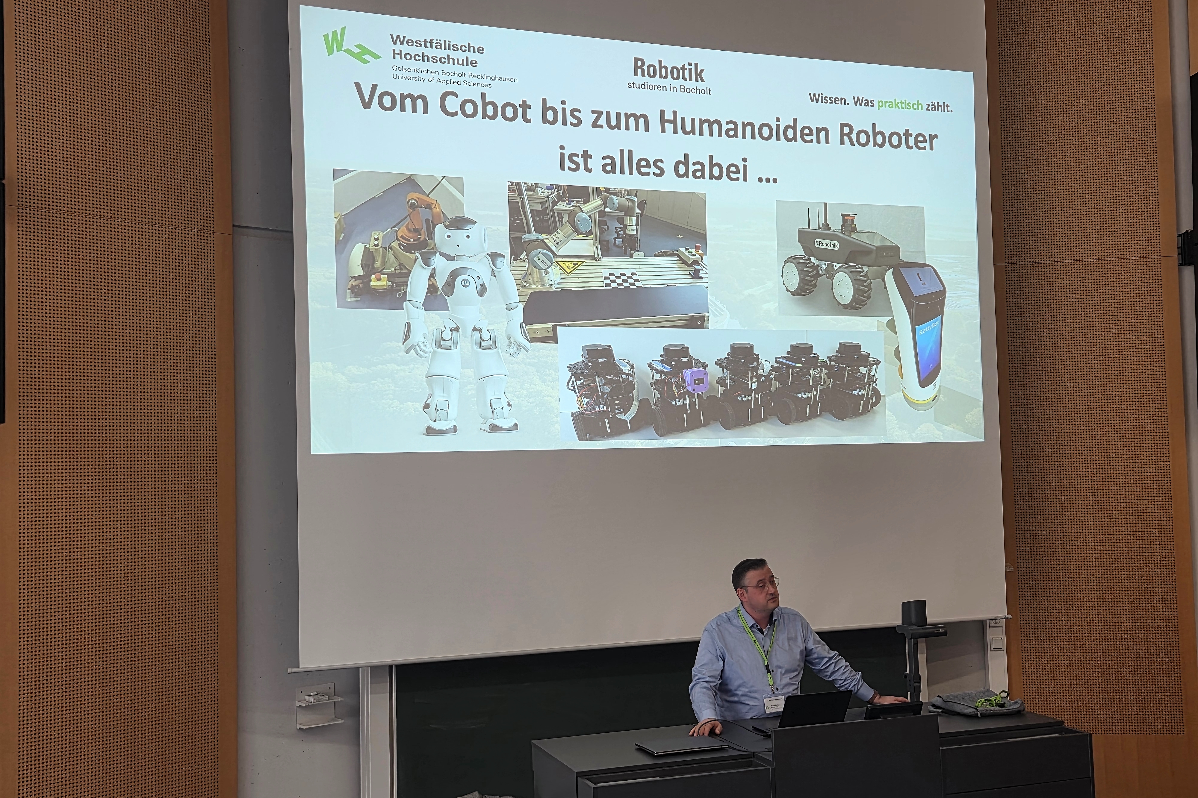 Nachrichtenbild: Robotik an der Westfälischen Hochschule Bocholt