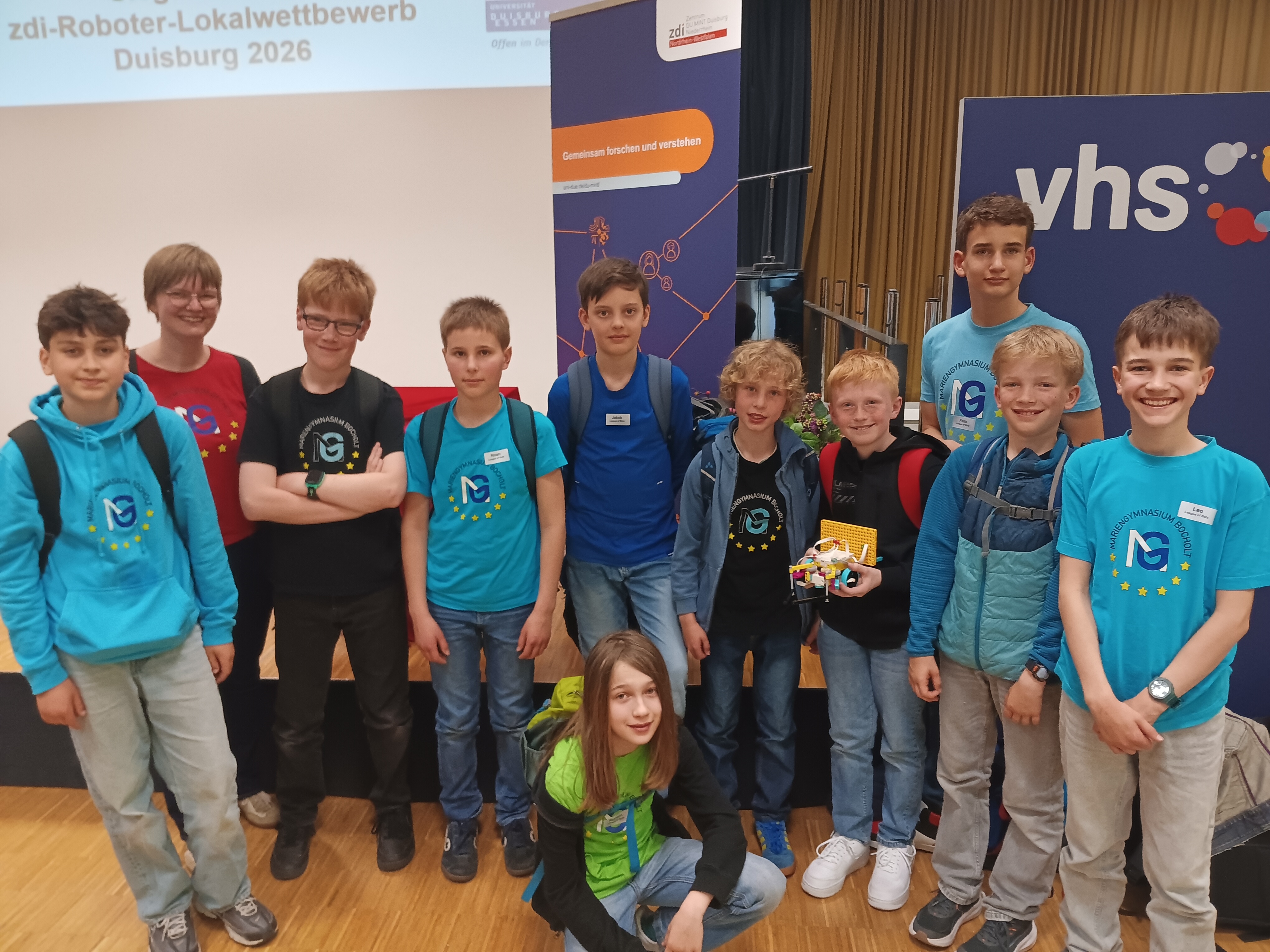 Nachrichtenbild: Roboterwettbewerb in Duisburg