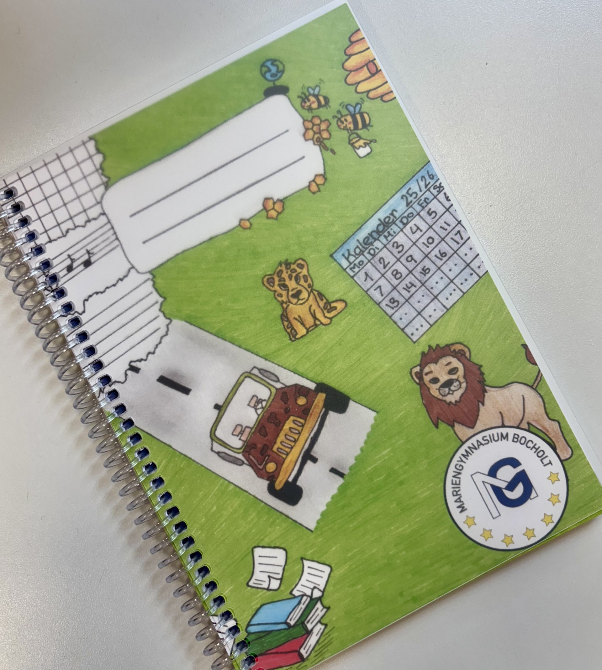 Nachrichtenbild: Es gibt noch ein paar letzte Schulplaner im Sekretariat!