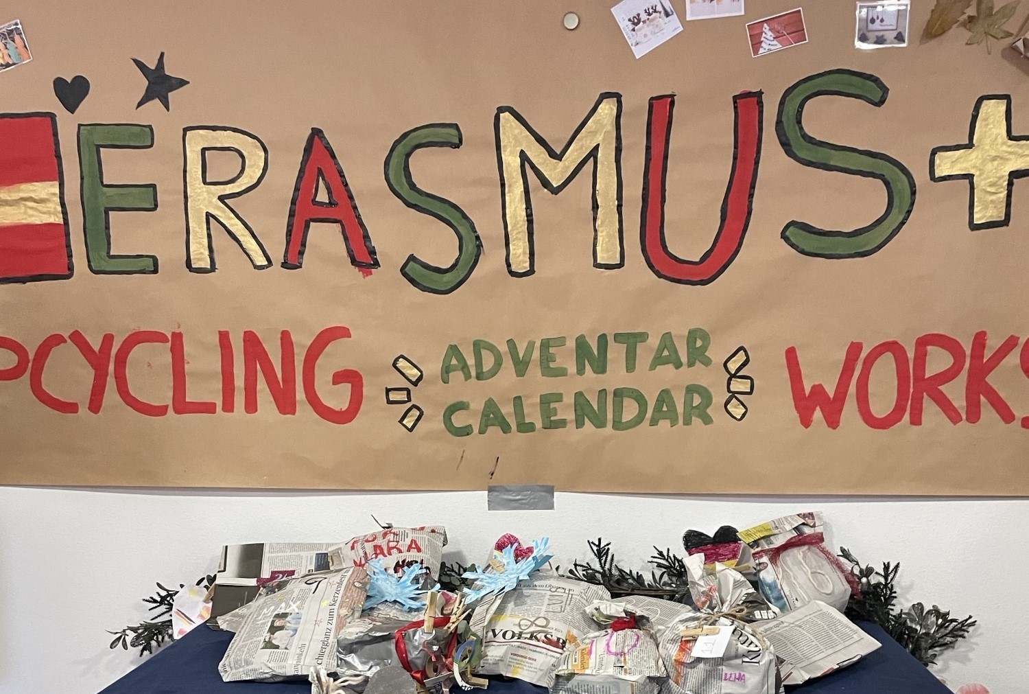Nachrichtenbild: Erasmus+: Upcycling-Projekt und Farewell-Party
